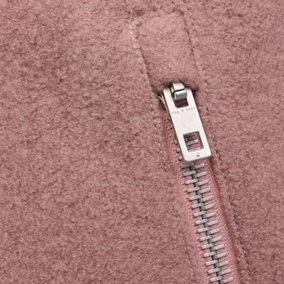 LIKE NEW Rag & Bone Women's Oversized Elle Bomber Jacket in Mauve Size S/P - Picture 4 of 11